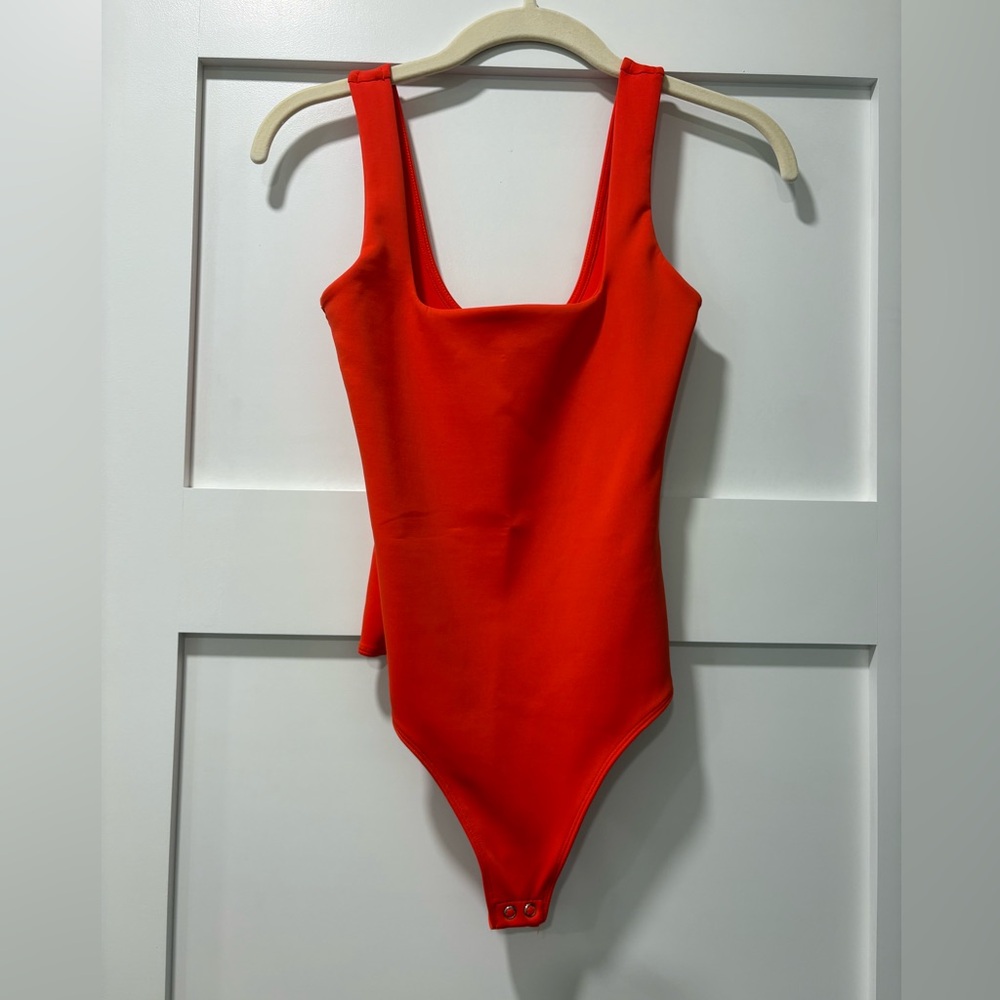 Good American SCUBA MODERN TANK BODYSUIT Sz Small NWT